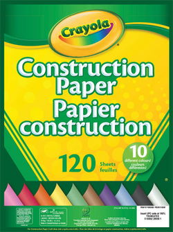 Image of Construction Paper Pad 120 sheets