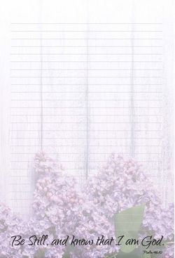 Image of Note Pad Lilac 6 x 9″