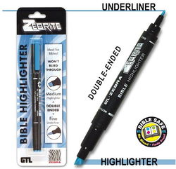 Image of Highlighter Bible Zebrite – Blue