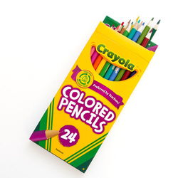 Image of Pencils Coloured 24’s Crayola