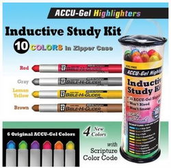 Image of 10Pc. Accu-Gel Inductive Study Kit With Case