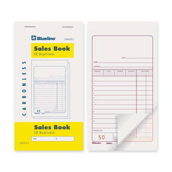 Image of Sales Book Blueline Duplicate