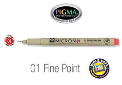 Image of Pen-Pigma Micron Pen (01) Red