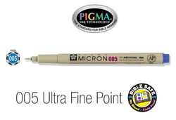Image of Pen-Pigma Micron Pen (005) Blue