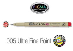 Image of Pen-Pigma Micron Pen (005) Red
