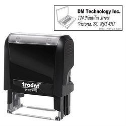 Image of Trodat Printy 4913 Self-inking Stamp – 2.28′ x 0.87′