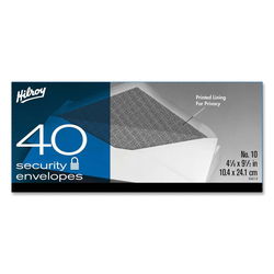 Image of Envelopes #10 Security Blueline 40 pk