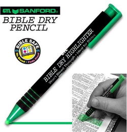 Image of Highlighter-Bible Dry-Green