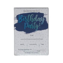 Image of 10 pc. Party Invitations w/ envelopes