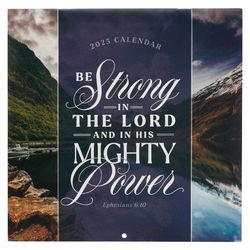 Image of 2025 Calendar Lg Strong in the Lord Eph. 6:10