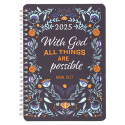 Image of With God All Things Daily Planner 2025
