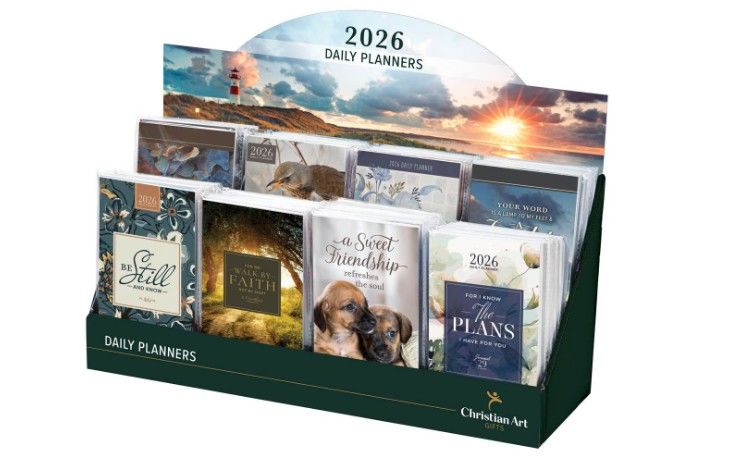 Image of 2026 Small Daily Planner Merchandiser