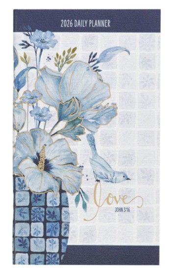 Image of 2026 Small Daily Planner Love John 3:16