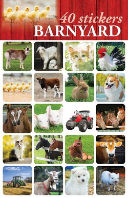 Image of Barnyard Stickers 40 pk.
