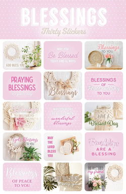 Image of Blessings Stickers