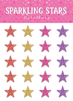 Image of Sparkling Stars Mini Stickers