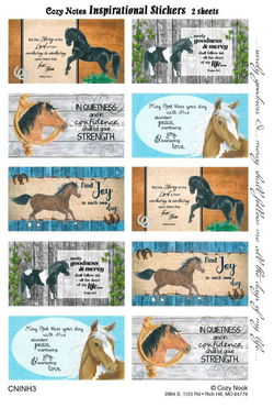 Image of Stickers Surely Goodness and Mercy 2 sheets