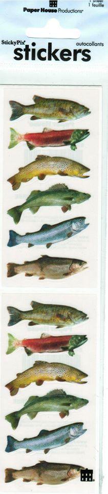 Image of Stickers Freshwater Fish