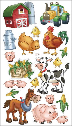 Image of Sticker Farm Friends