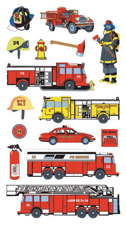 Image of Sticker Fire Department