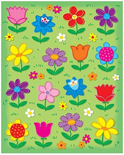 Image of Flowers Shape Stickers