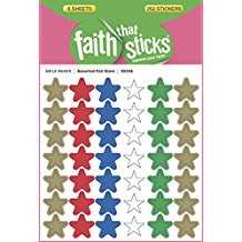 Image of Assorted Foil Stars -Faith That Sticks