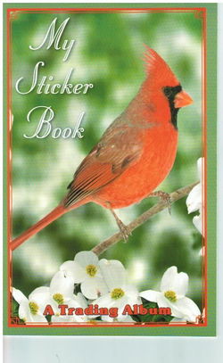 Image of My Sticker Album – Cardinal – Trading Album