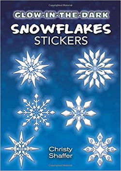 Image of Stickers Glow-in-the-Dark Snowflakes