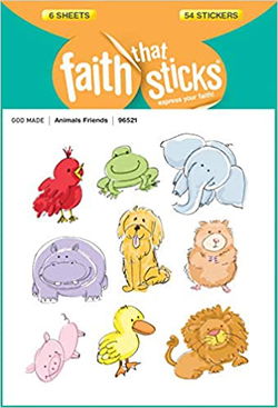 Image of Animal Friends -Faith That Sticks Stickers