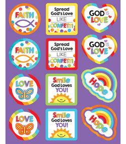 Image of God’s Love Shape Stickers- Discontinued