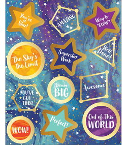 Image of Galaxy Motivators Motivational Stickers