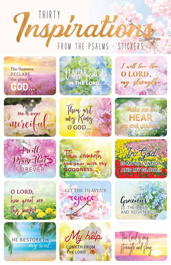 Image of Stickers Inspirations from the Psalms