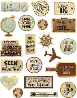 Image of Stickers Travel the Map