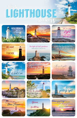 Image of Stickers Lighthouse 30 pk.
