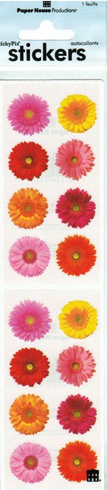 Image of Stickers Mixed Gerberas