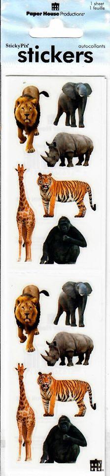 Image of Stickers Zoo Animals