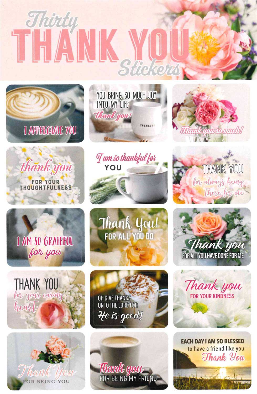 Image of Thank You Stickers