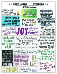 Image of Stickers Large OT Scripture 8 1/2 x 11″ sheet