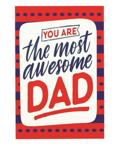 Image of Bookmark Itty Bitty Card You Are Awesome Dad