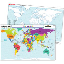 Image of The World Map Learning Mat