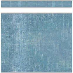 Image of Moving Mountains – Blue Straight Border Trim