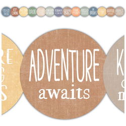 Image of Moving Mountains – Positive Sayings Die-Cut Border Trim