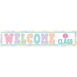 Image of Pastel Pop – Welcome to Our Class Banner
