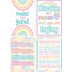 Image of Pastel Pop – Positive Poster Set (4)