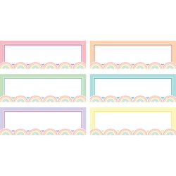 Image of Pastel Pop – Rainbow Labels Magnetic Accents