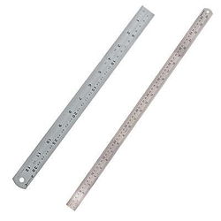 Image of Aluminum Metal Ruler Imperial/Metric