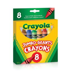 Image of Crayola – 8 Jumbo Crayons