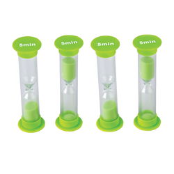 Image of 5 Minute Sand Timer – Small 4pk