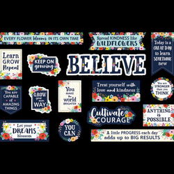 Image of Wildflowers Mini Bulletin Board