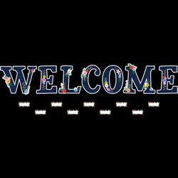 Image of Wildflowers Welcome Bulletin Board